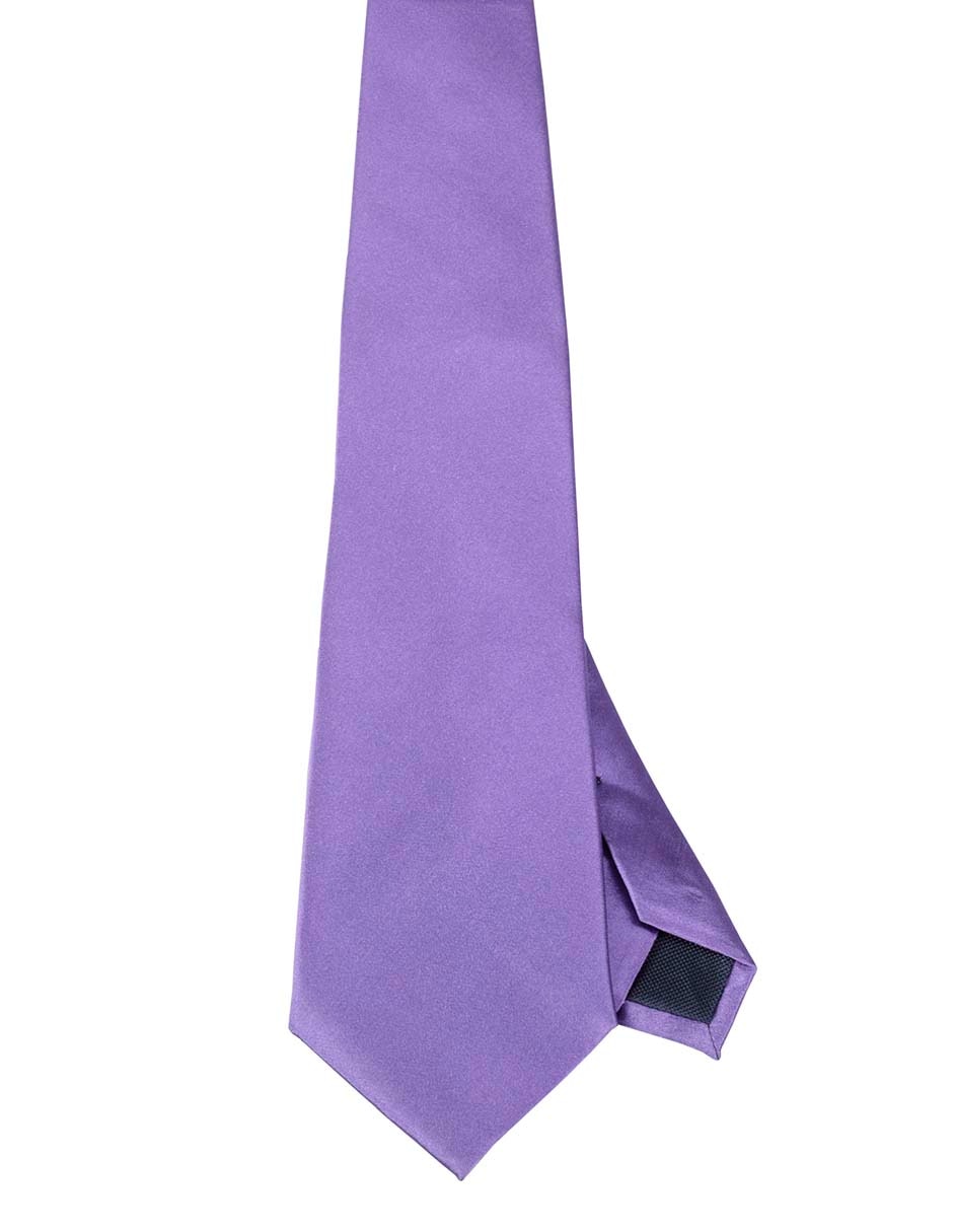 Corbata regular de seda para hombre