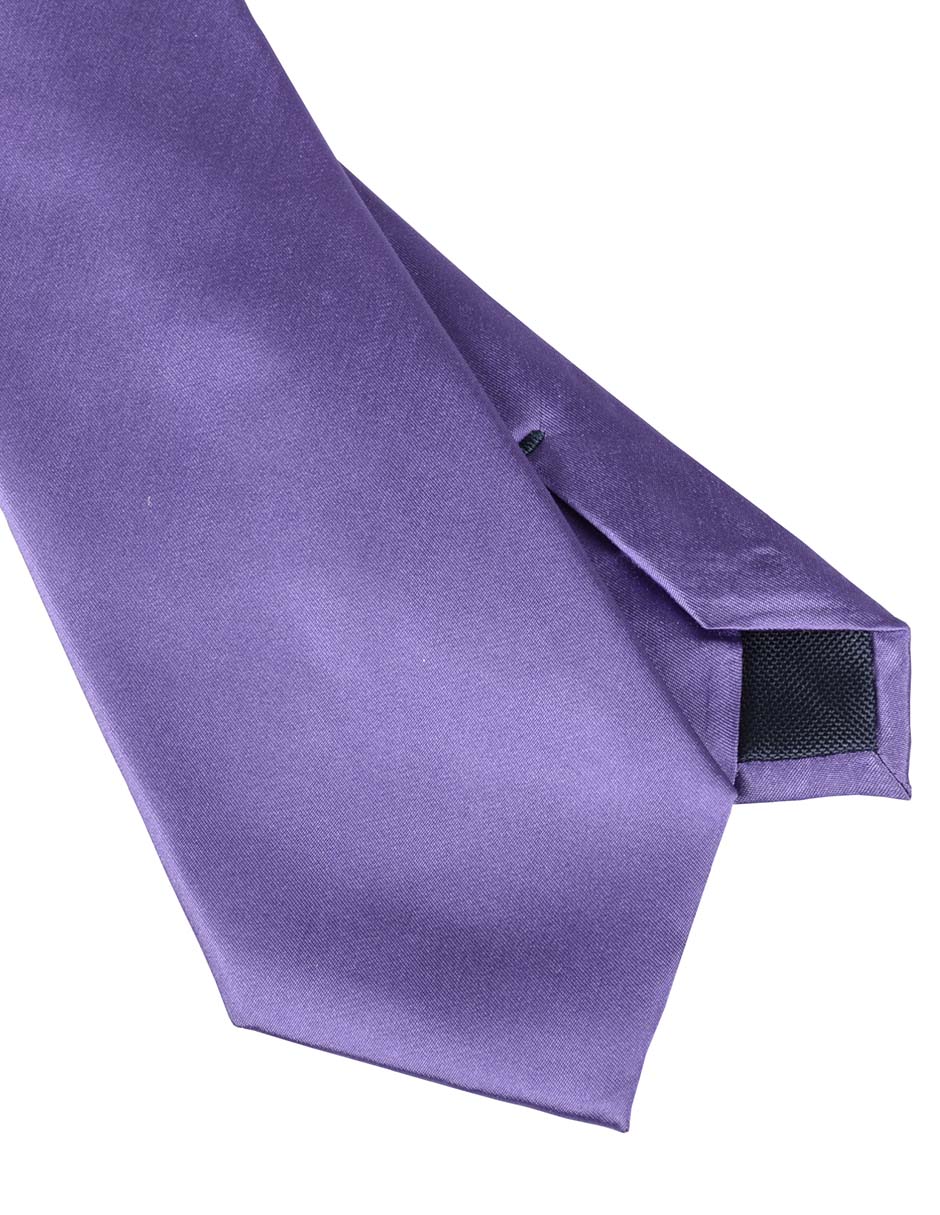 Corbata regular de seda para hombre 2