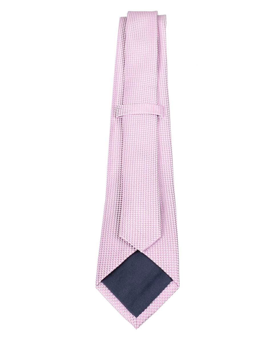 Corbata regular de seda estampado para hombre 3