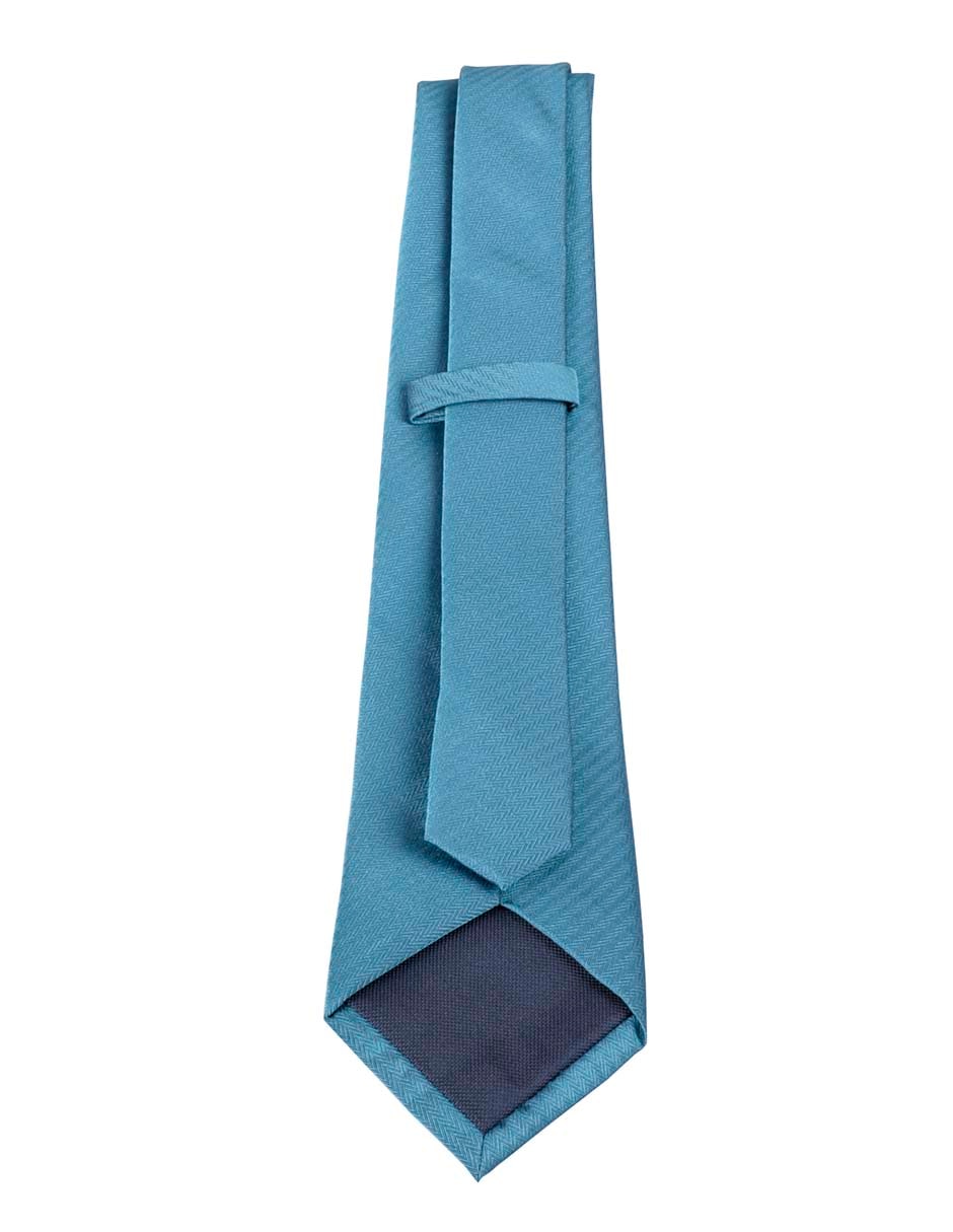 Corbata regular de seda estampado para hombre 3