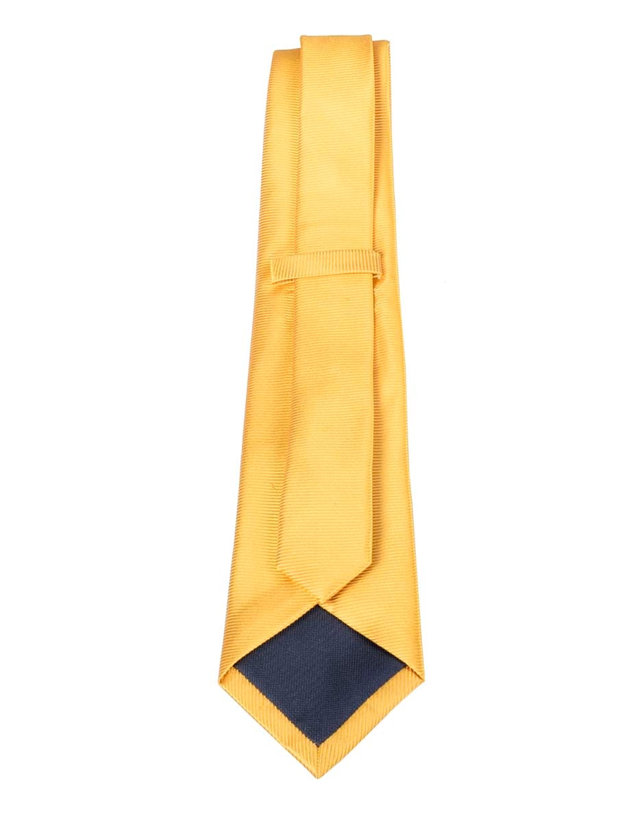 Corbata regular de seda estampado a rayas para hombre