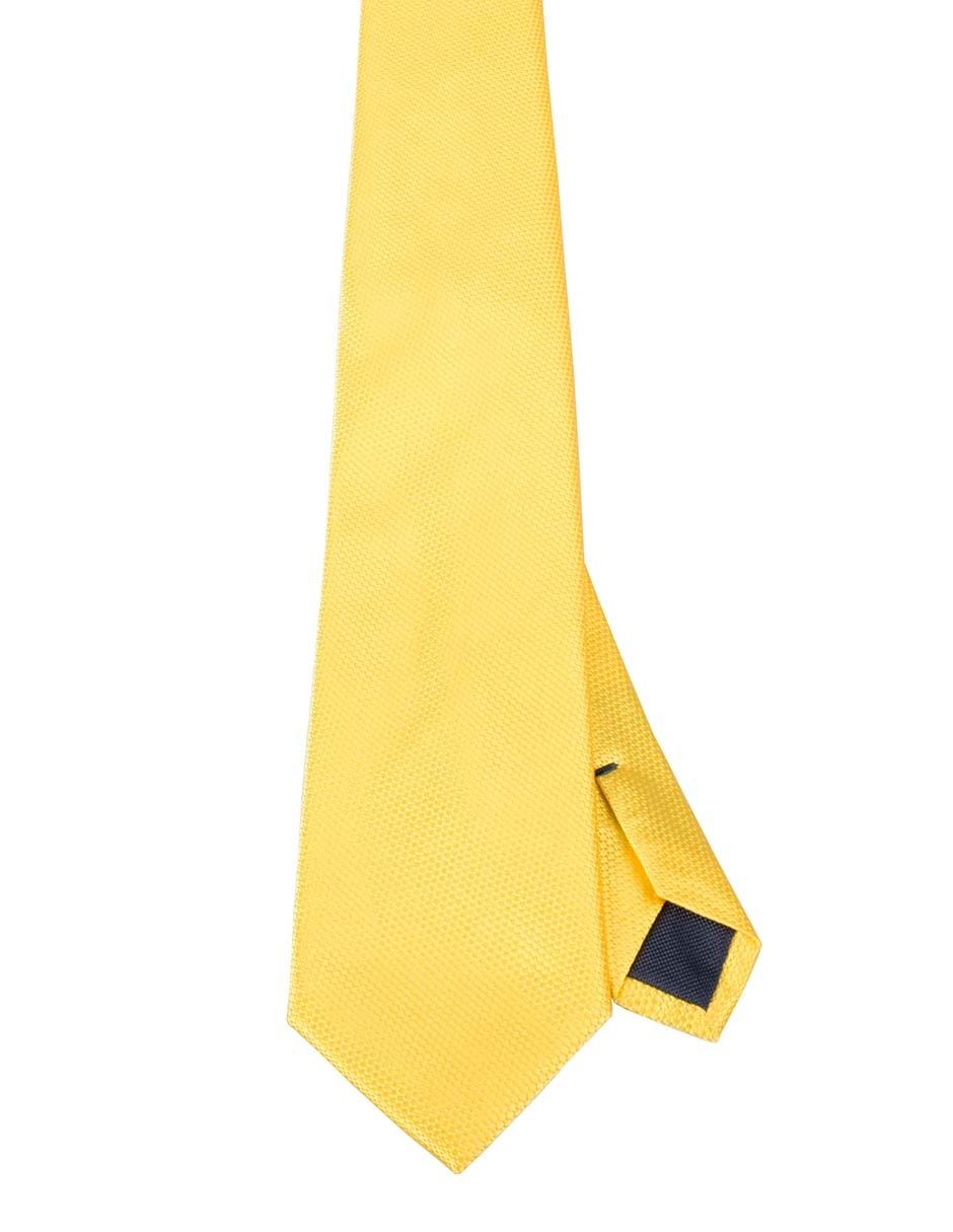 Corbata regular de seda estampado para hombre