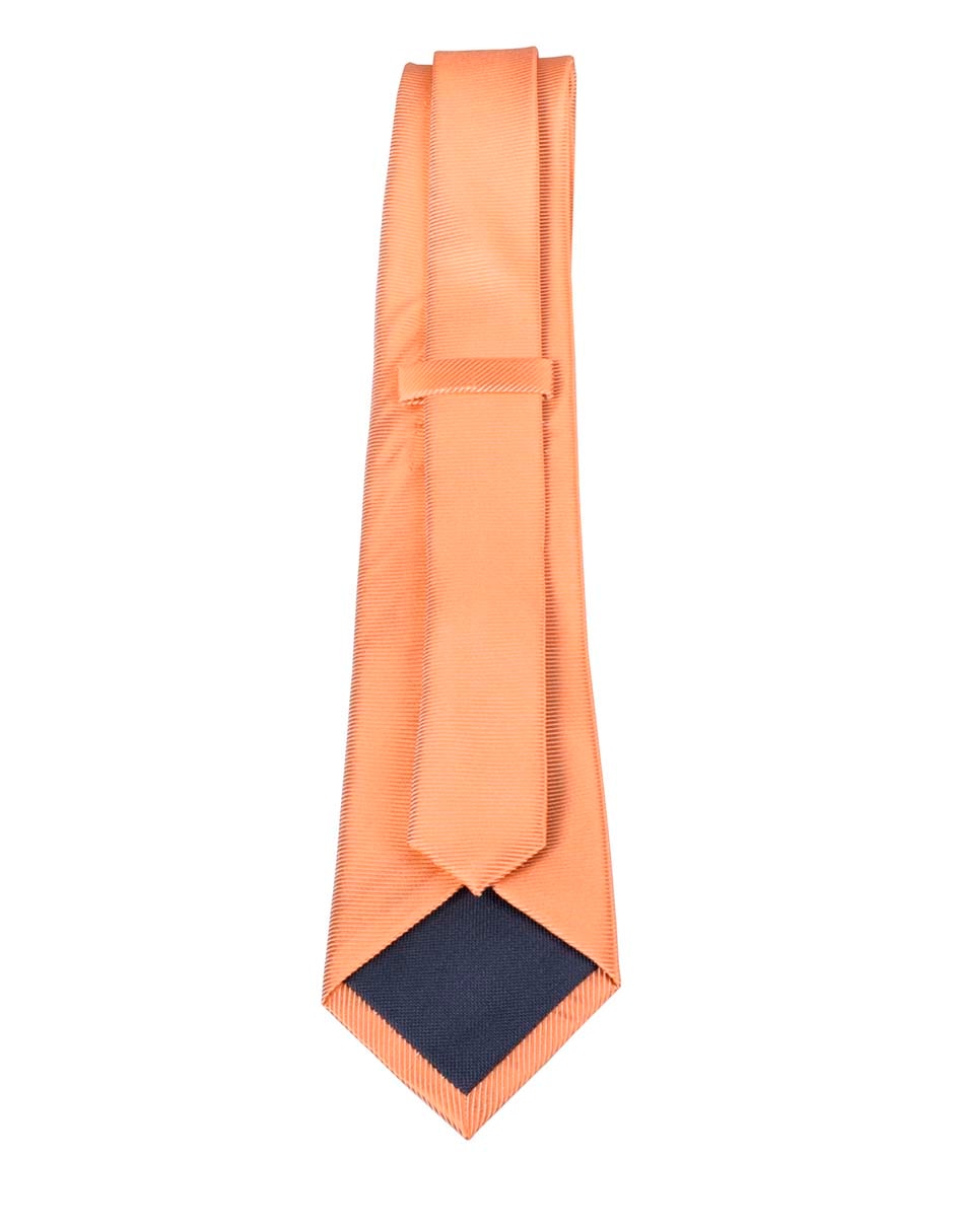 Corbata regular de seda estampado a rayas para hombre
