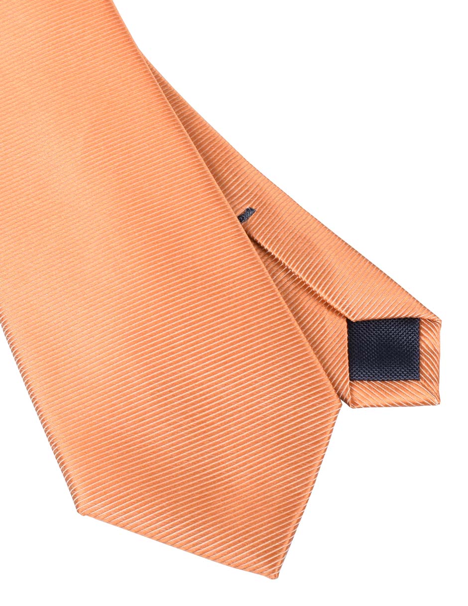 Corbata regular de seda estampado a rayas para hombre