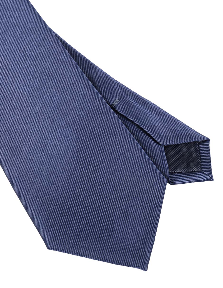 Corbata regular de seda estampado a rayas para hombre