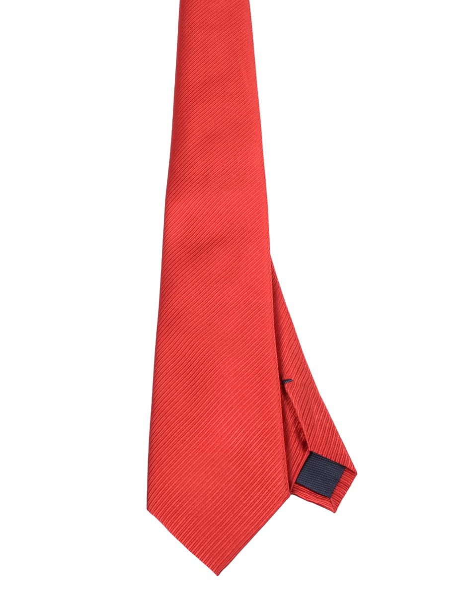 Corbata regular de seda estampado a rayas para hombre