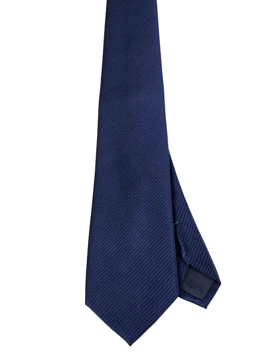 Corbata regular de seda estampado a rayas para hombre