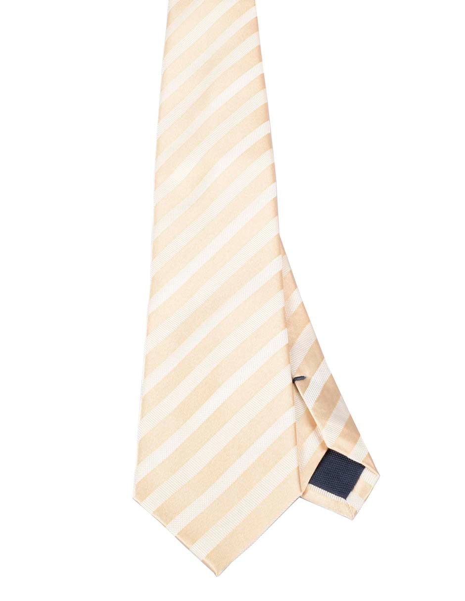 Corbata regular de seda estampado a rayas para hombre Corbata regular de seda estampado a rayas para hombre