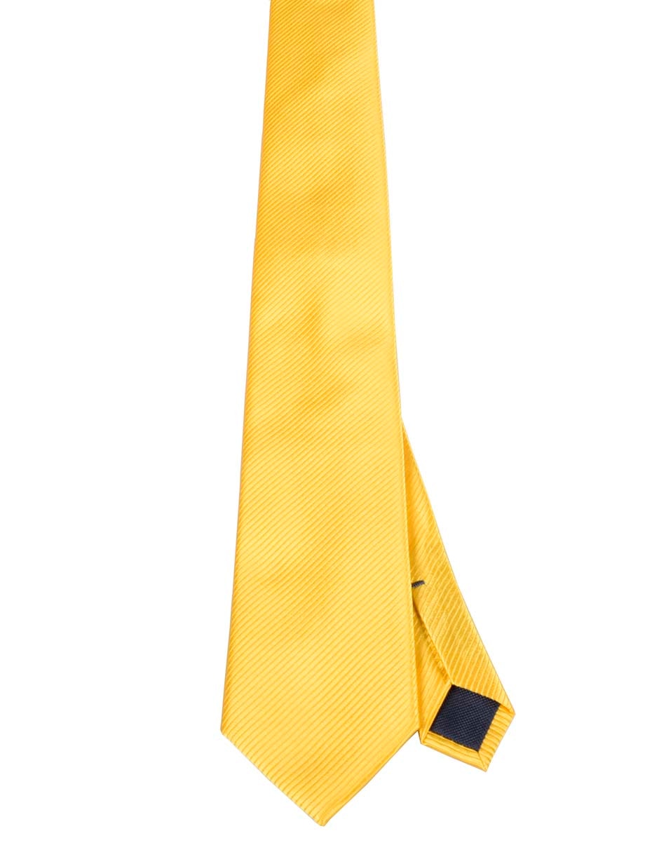 Corbata regular de seda estampado a rayas para hombre