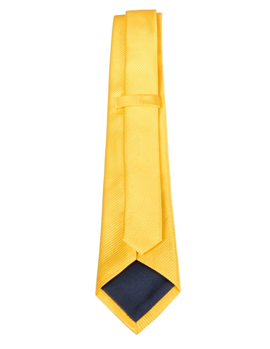Corbata regular de seda estampado a rayas para hombre 3