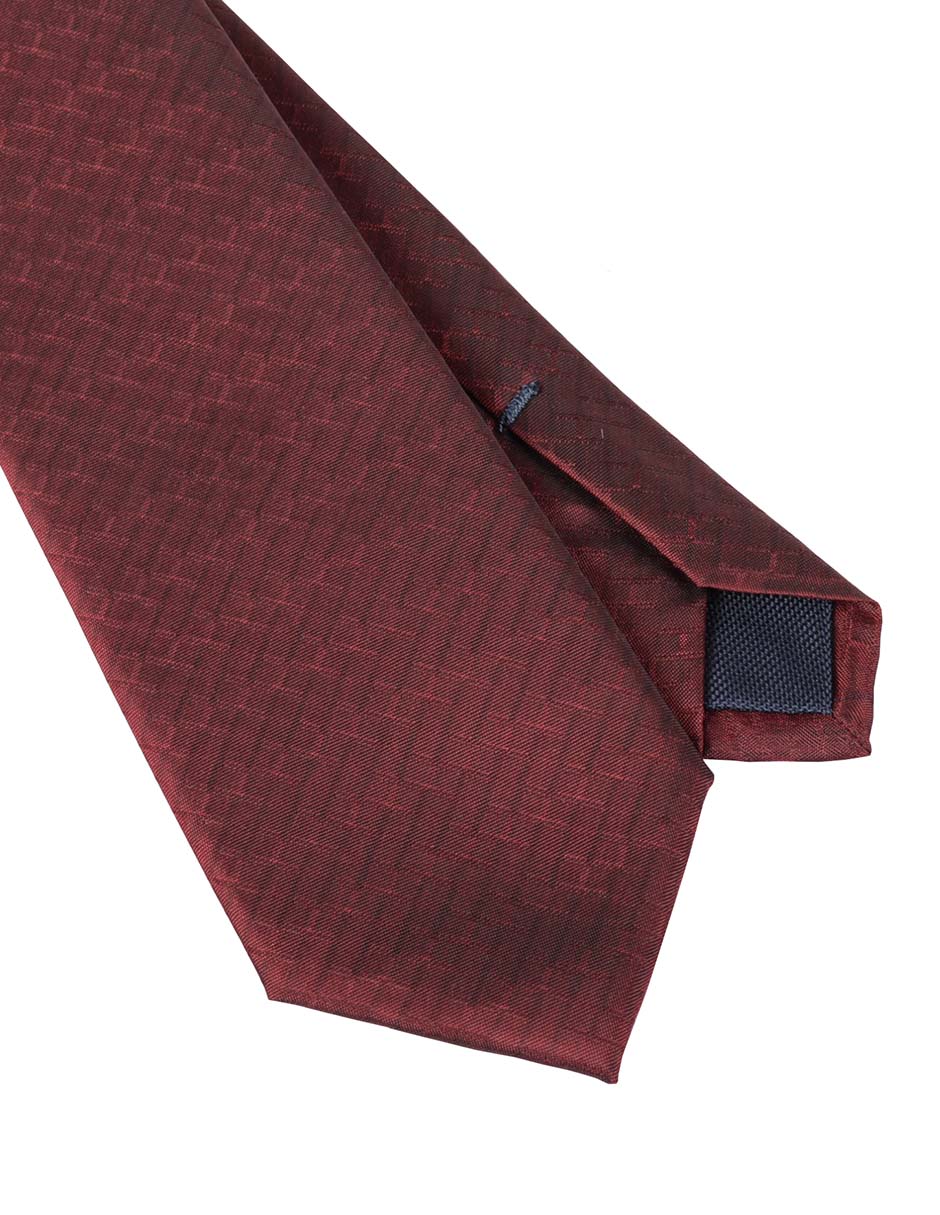 Corbata regular de seda estampado para hombre 2