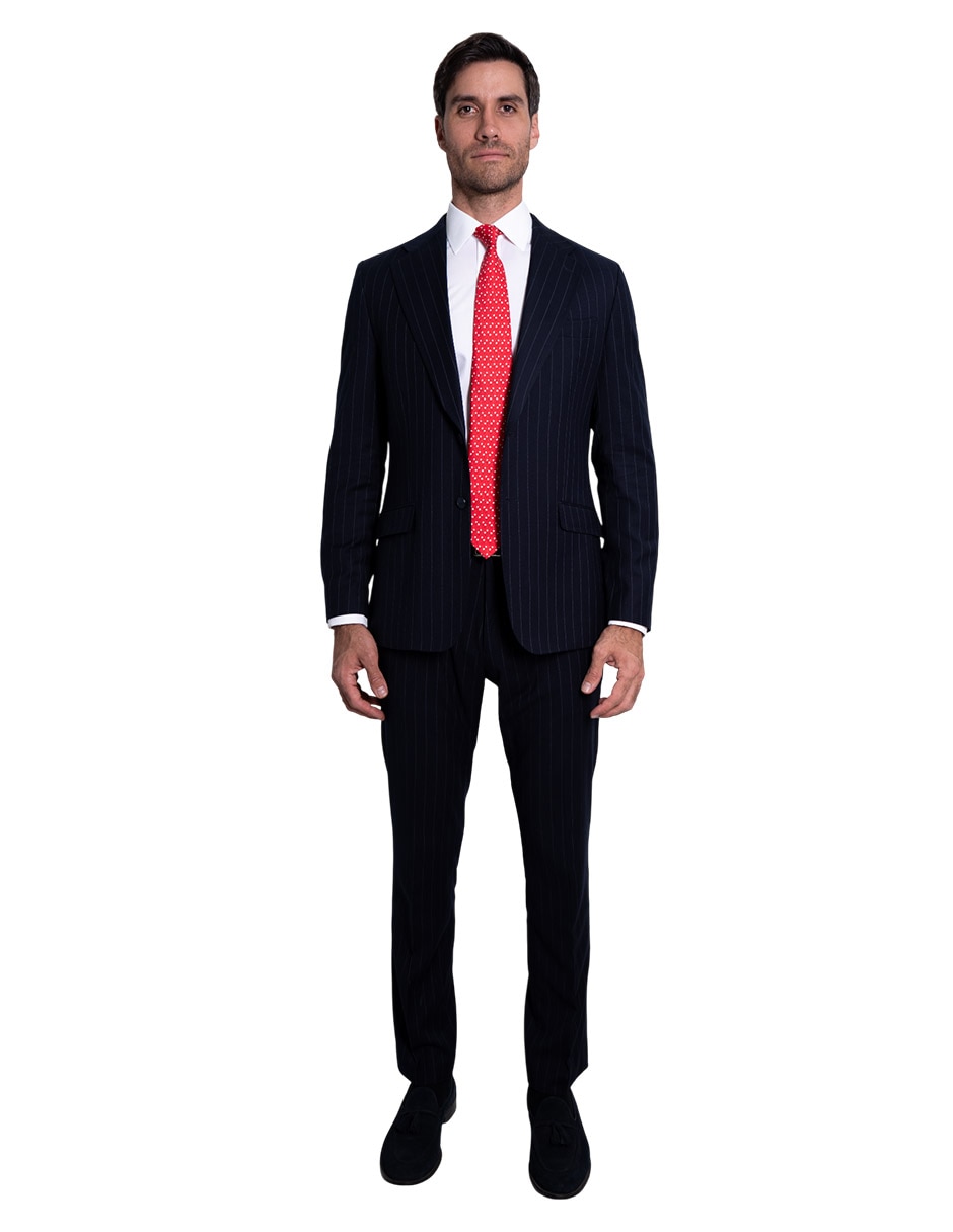 Corbata regular de seda estampado para hombre 2