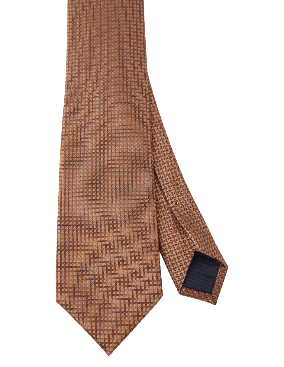 Corbata estampado a cuadros para hombre 1