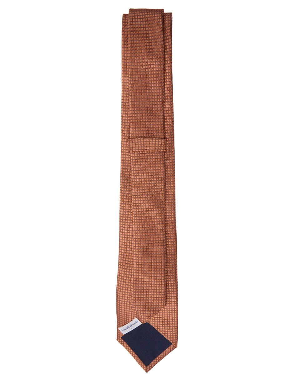 Corbata estampado a cuadros para hombre 2
