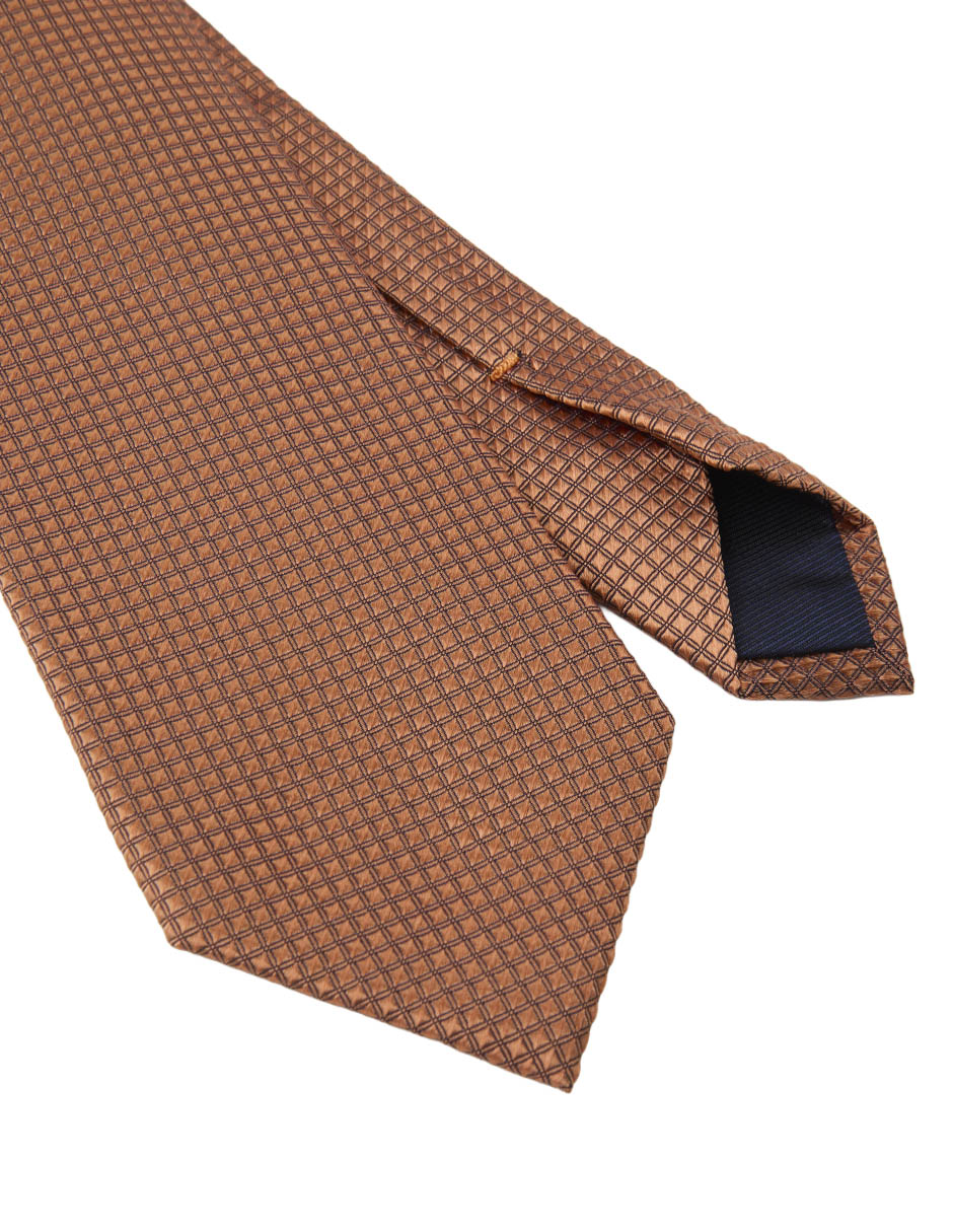 Corbata estampado a cuadros para hombre 3