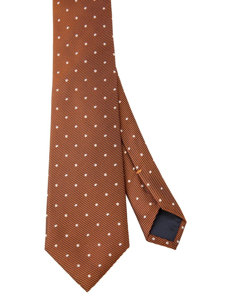Corbata regular estampado lunares para homnre Corbata regular estampado lunares para homnre