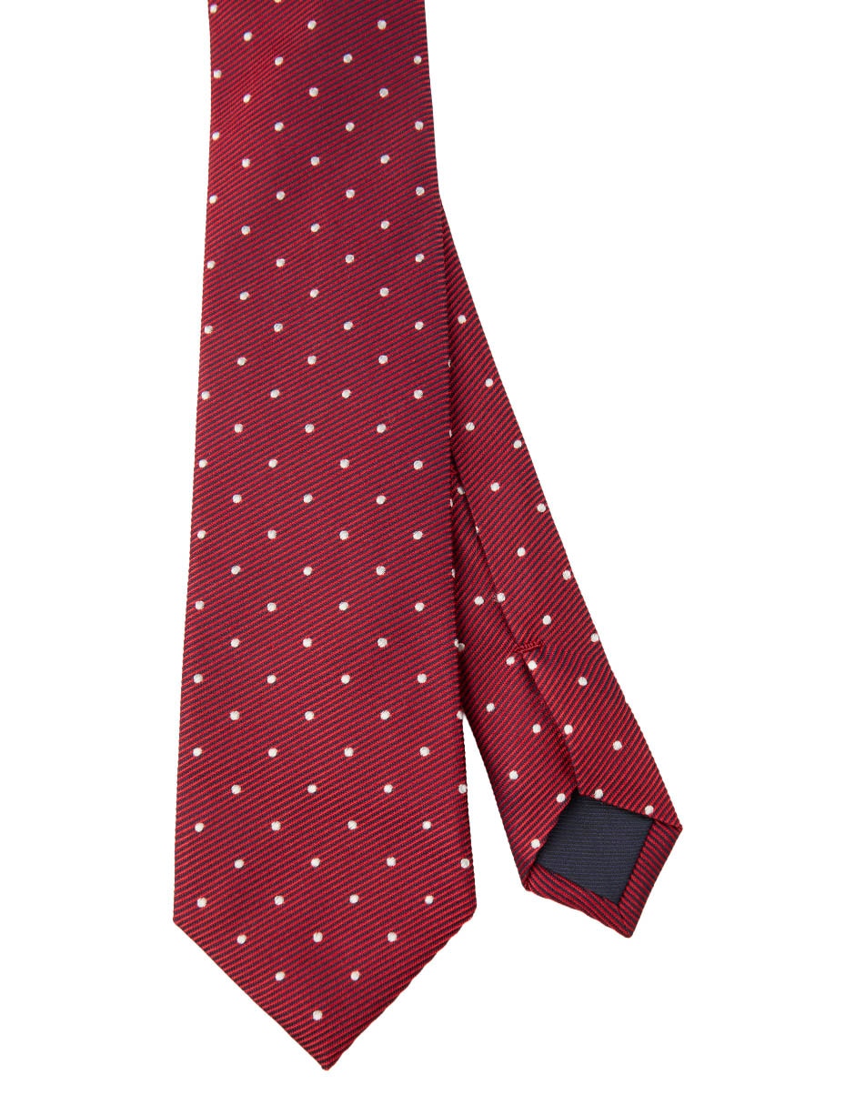 Corbata regular estampado lunares para homnre Corbata regular estampado lunares para homnre