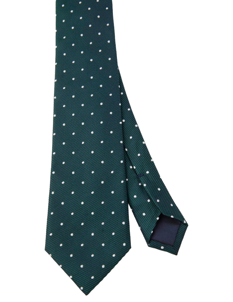 Corbata regular estampado lunares para homnre Corbata regular estampado lunares para homnre