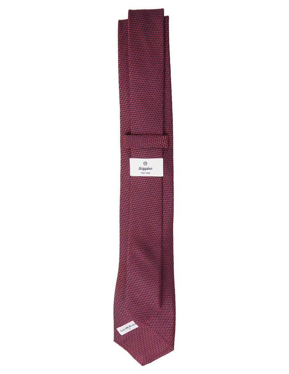 Corbata de seda estampado a rayas para hombre 2