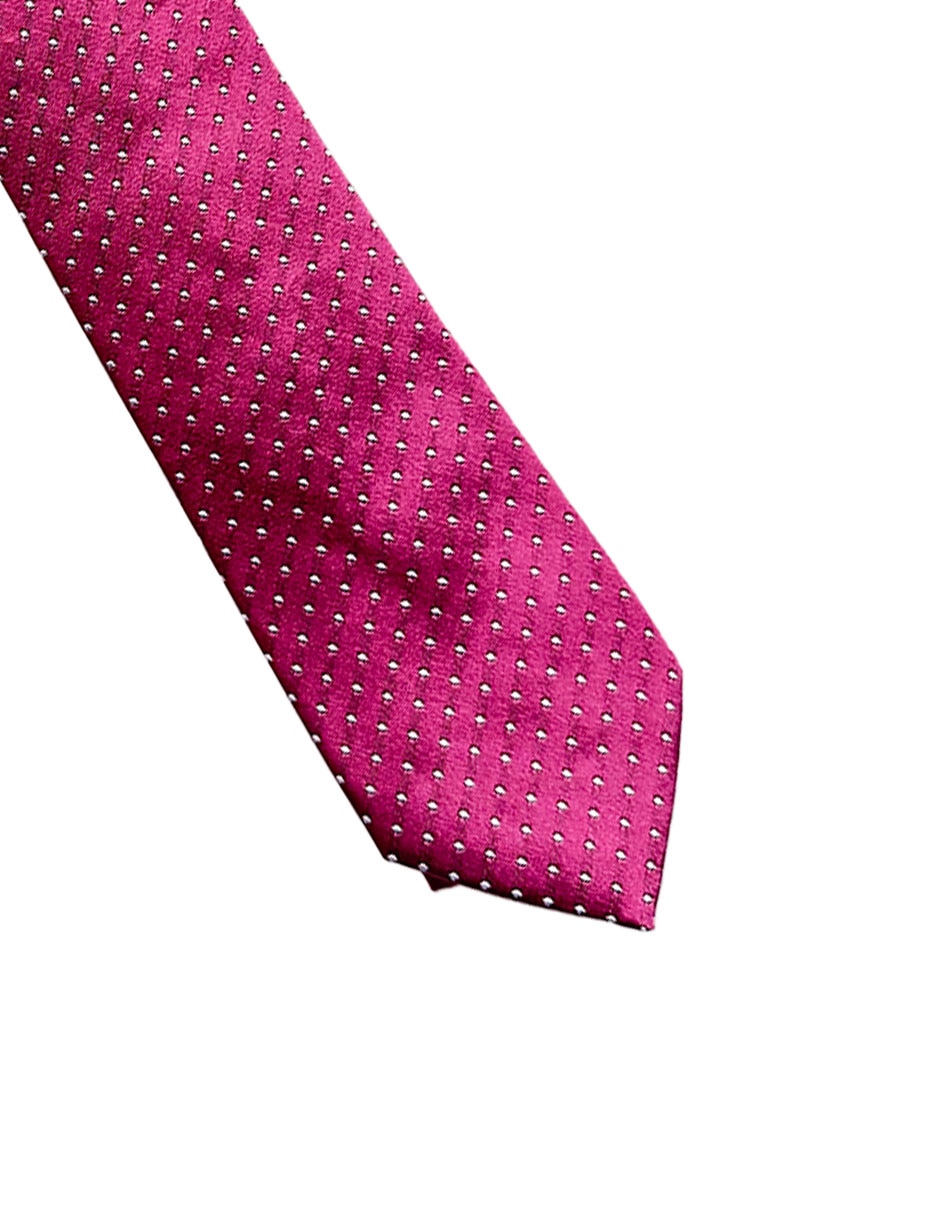 CORBATA LUNARES ALGODÓN-SEDA 3