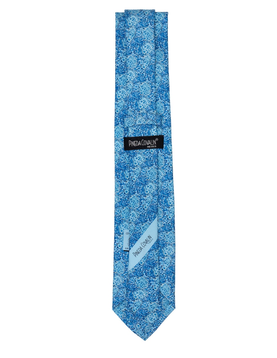 Corbata regular de seda estampado para hombre 3
