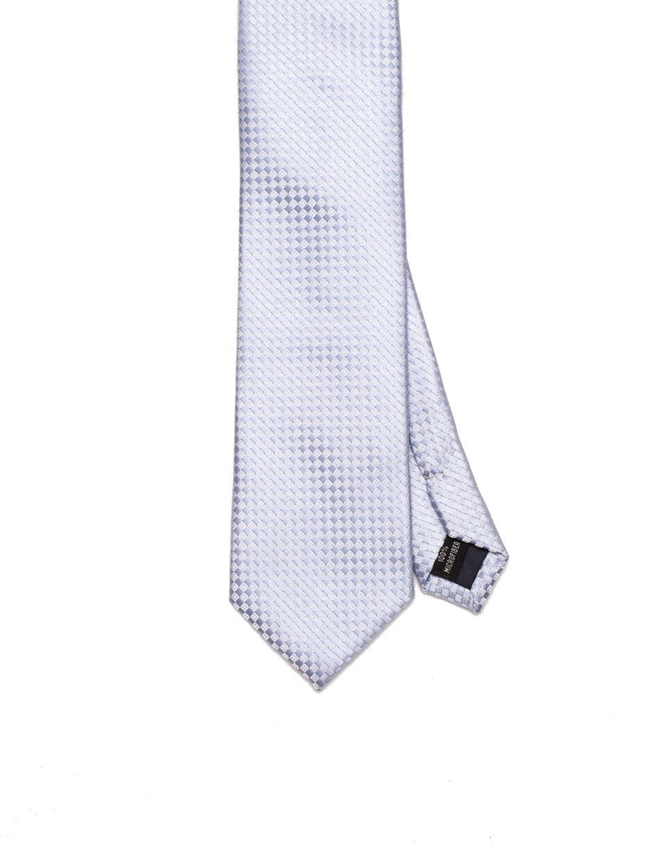 Corbata regular estampado rombos para hombre