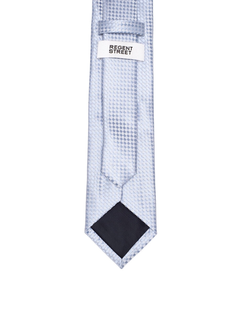 Corbata regular estampado rombos para hombre