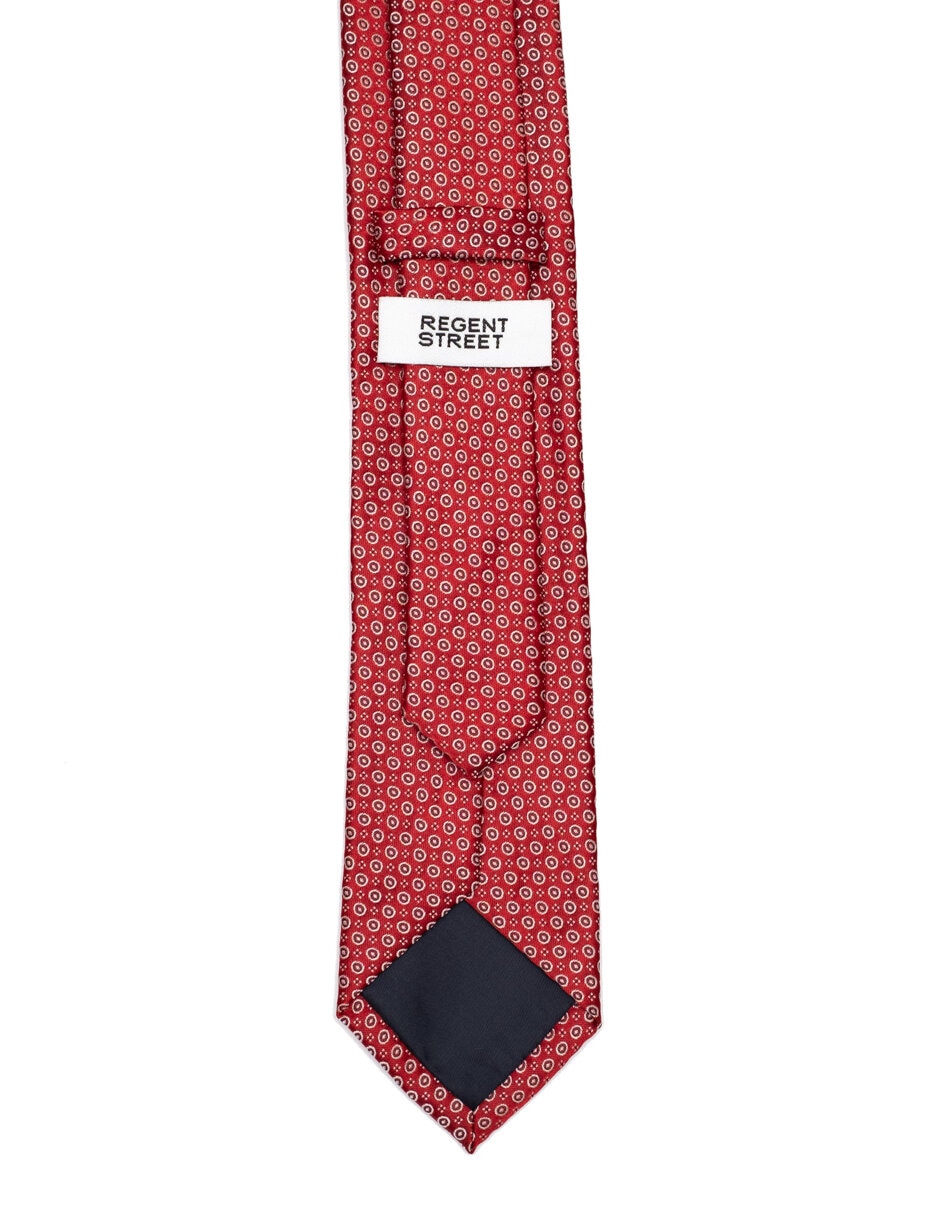 Corbata regular estampado para hombre 3