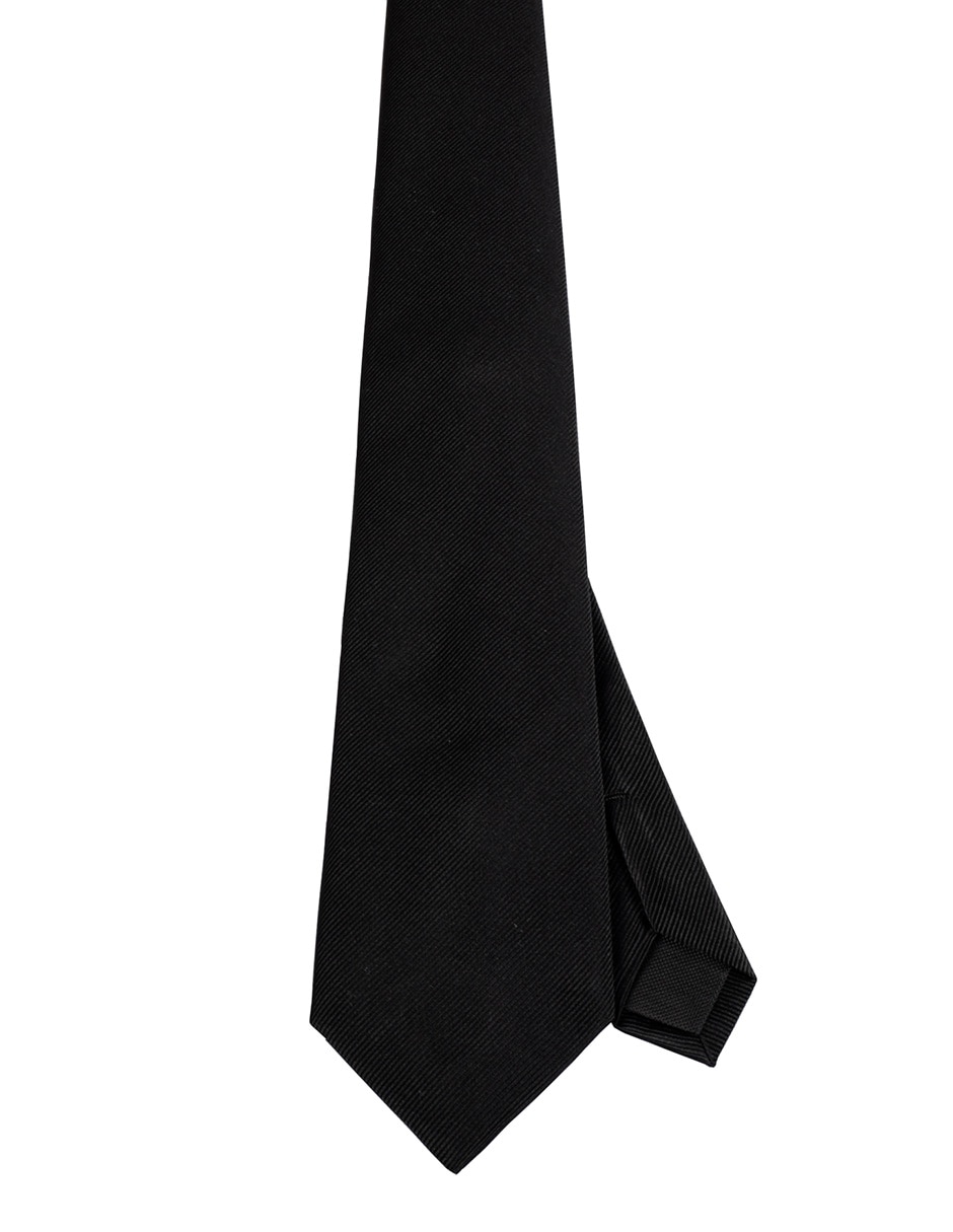 Corbata regular de seda estampado a rayas para hombre