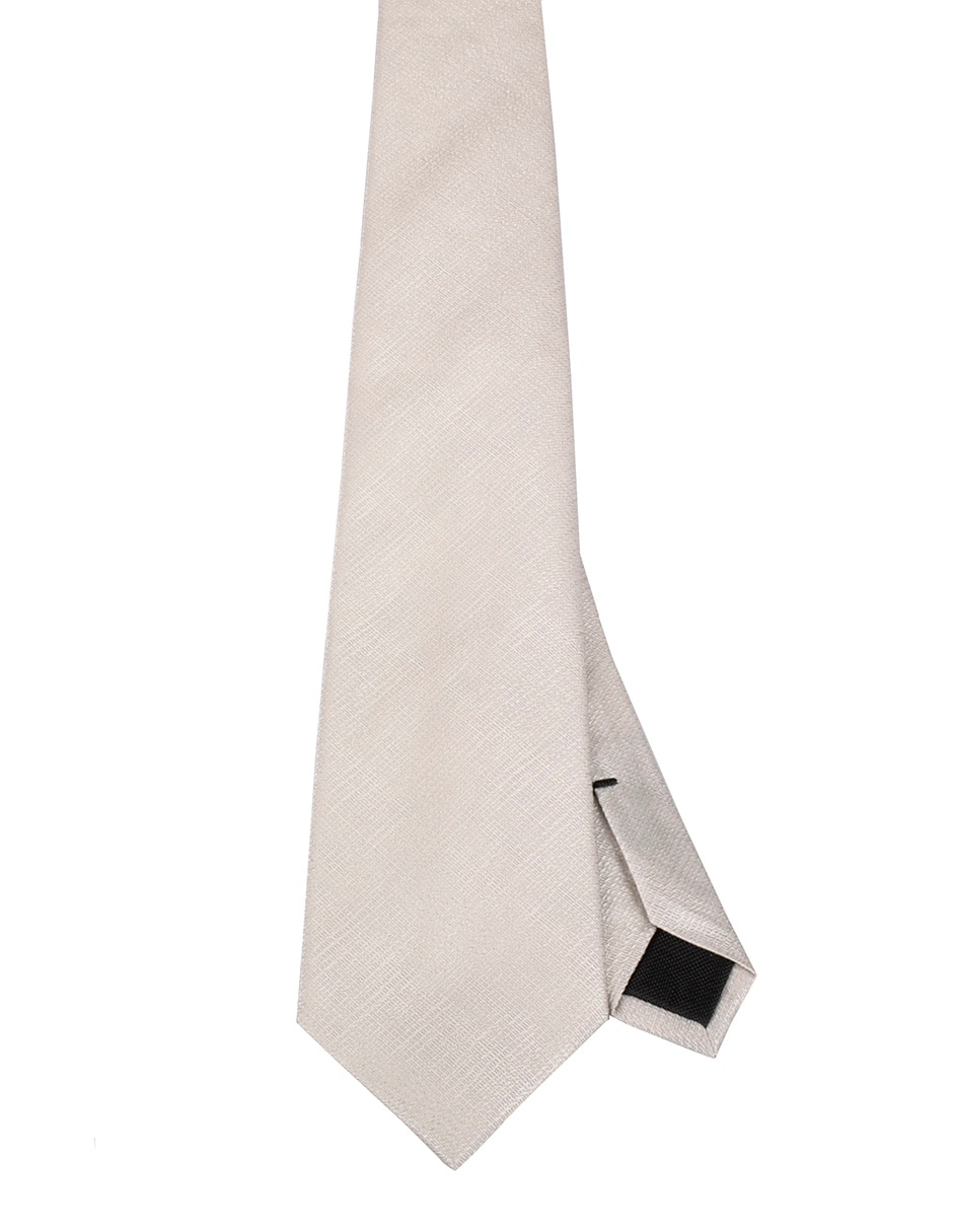 Corbata regular de seda estampado para hombre
