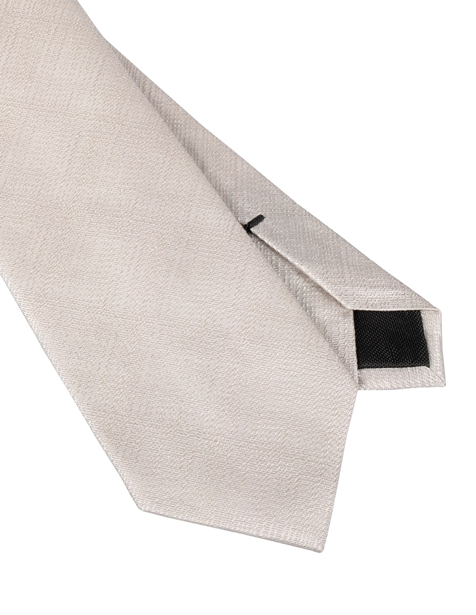 Corbata regular de seda estampado para hombre 2