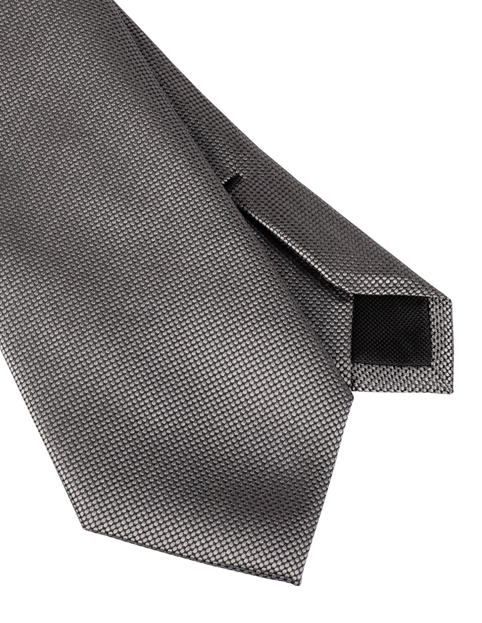Corbata regular de seda estampado para hombre 2