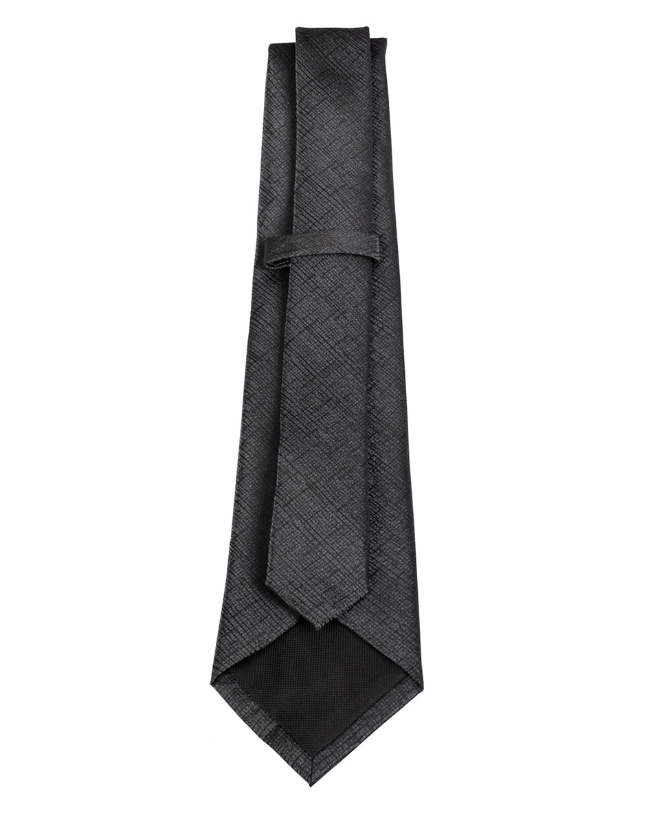 Corbata regular de seda estampado para hombre 3