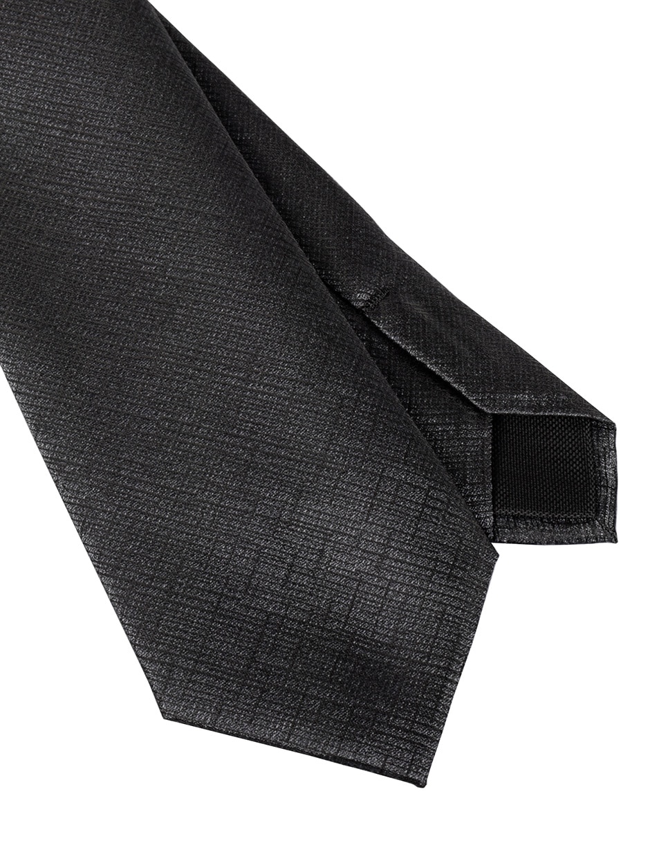 Corbata regular de seda estampado para hombre 2