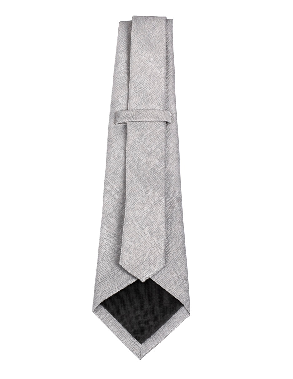 Corbata regular de seda estampado para hombre 3