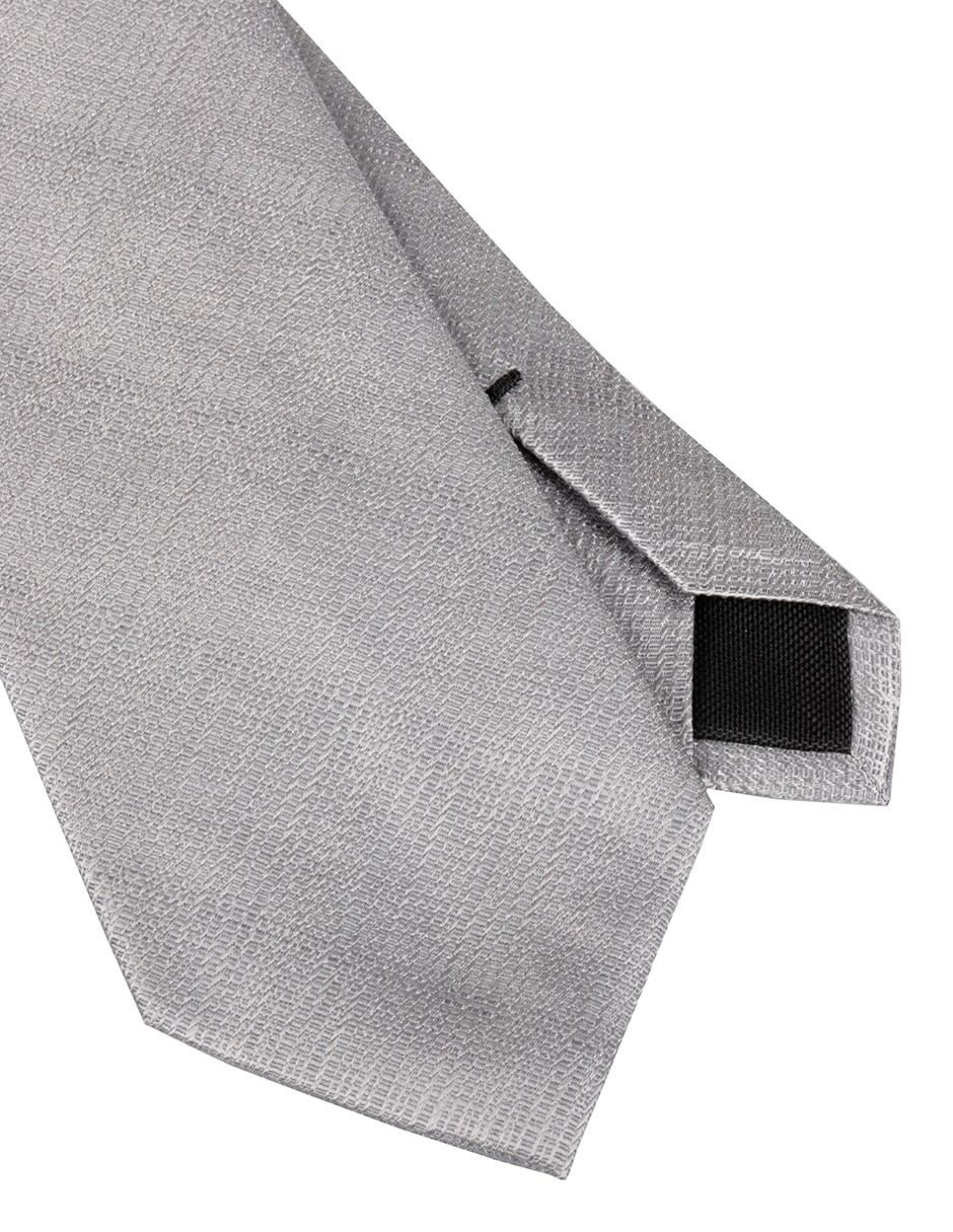 Corbata regular de seda estampado para hombre 2