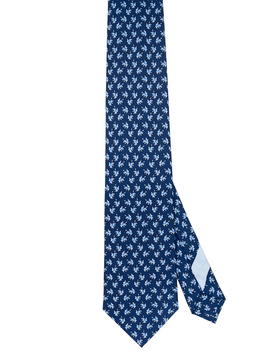 Corbata regular (6-8.5 cm) 'de' seda 'estampado' gráfico 'para' hombre