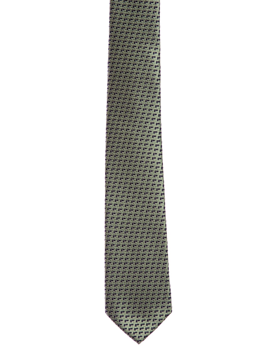Corbata regular estampada para hombre 3