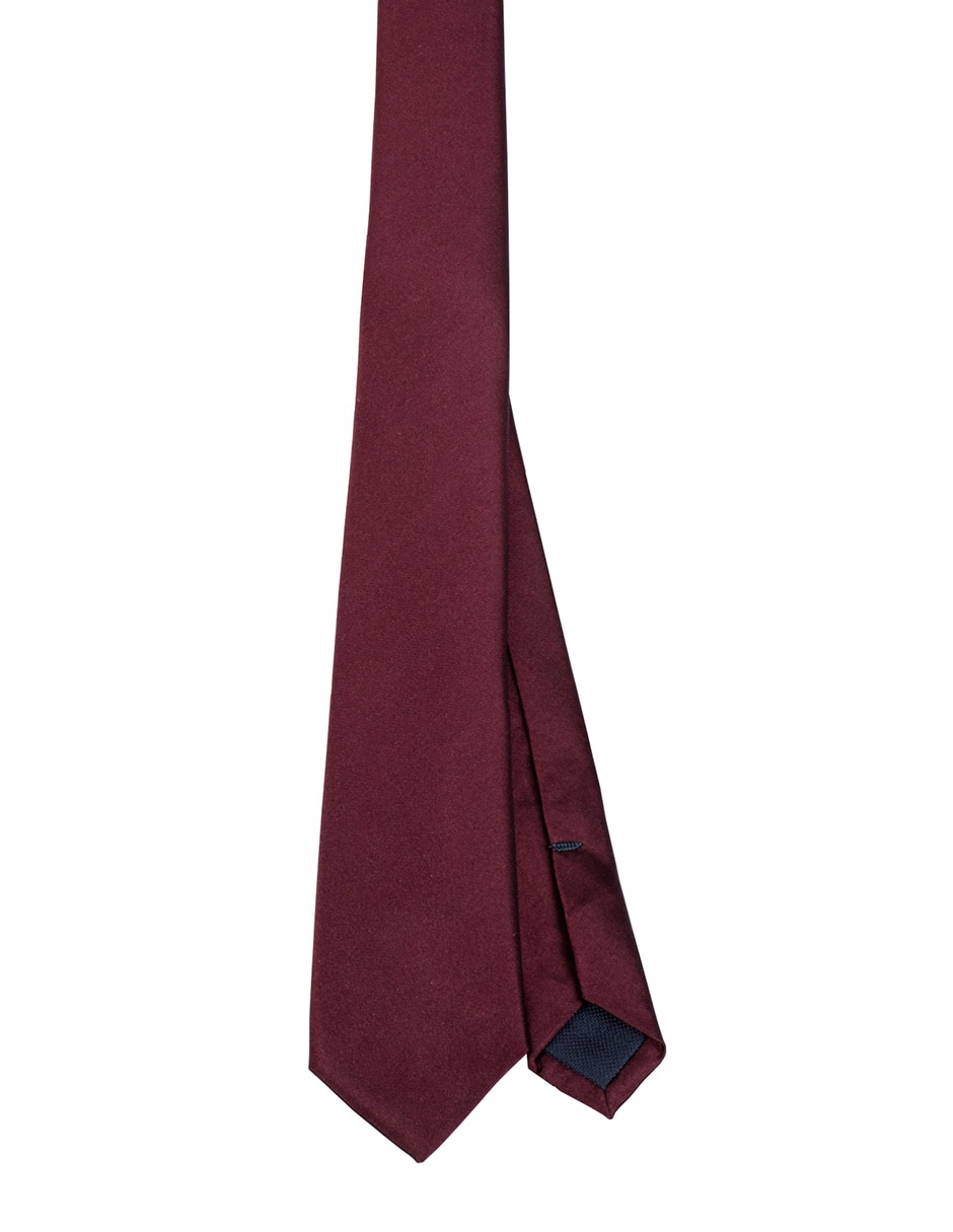 Corbata slim de seda para hombre