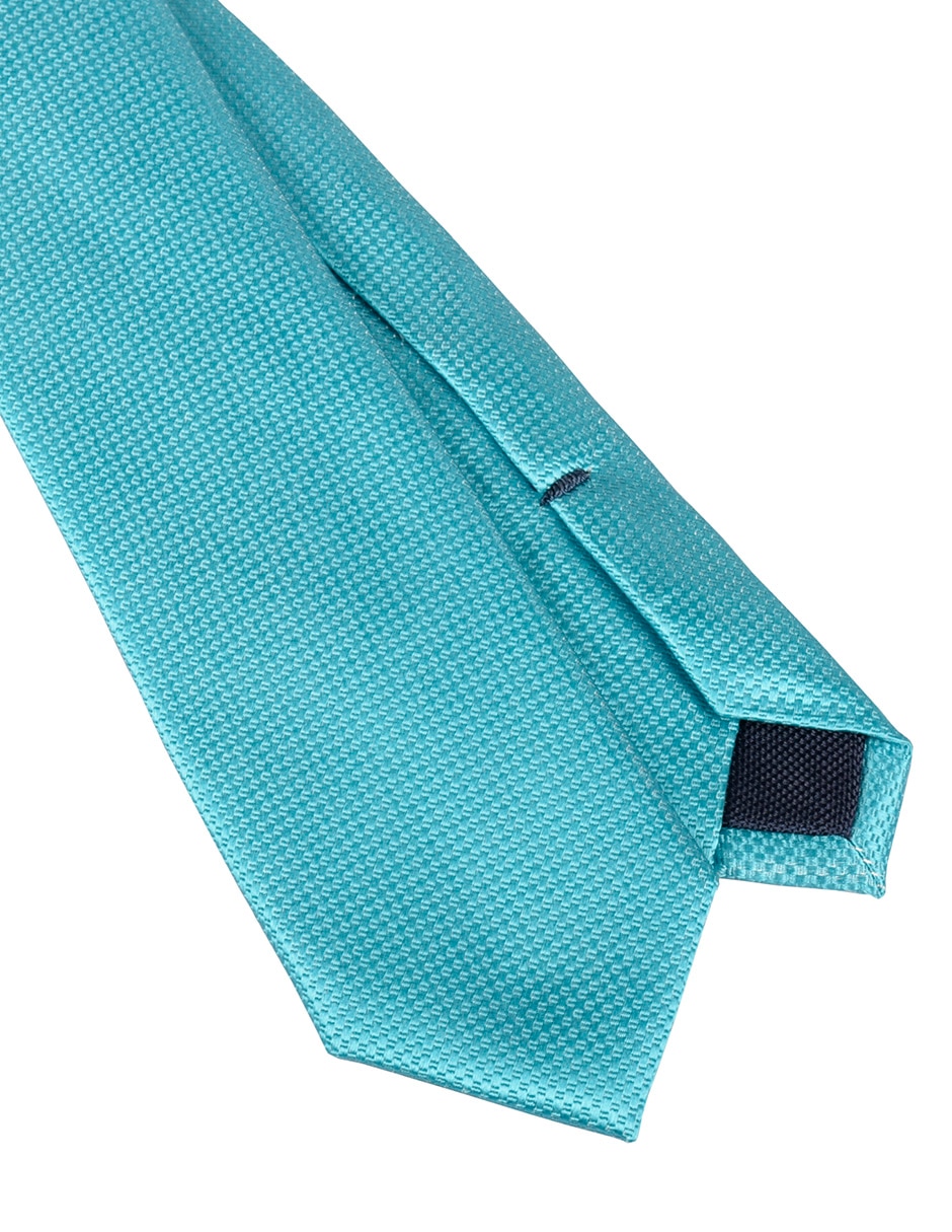 Corbata slim de seda estampado para hombre 2