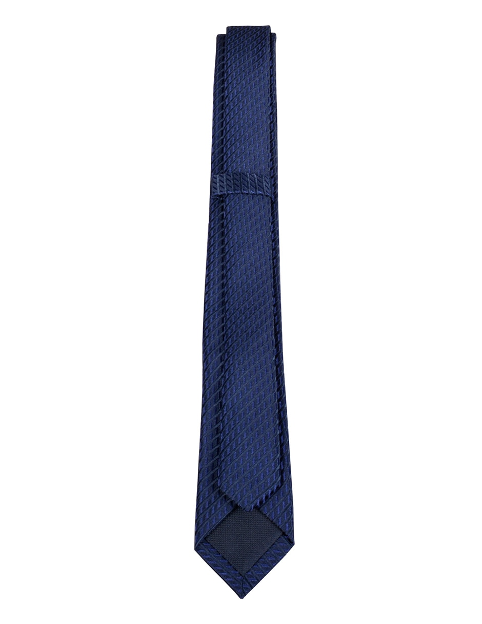 Corbata slim de seda estampado para hombre 2