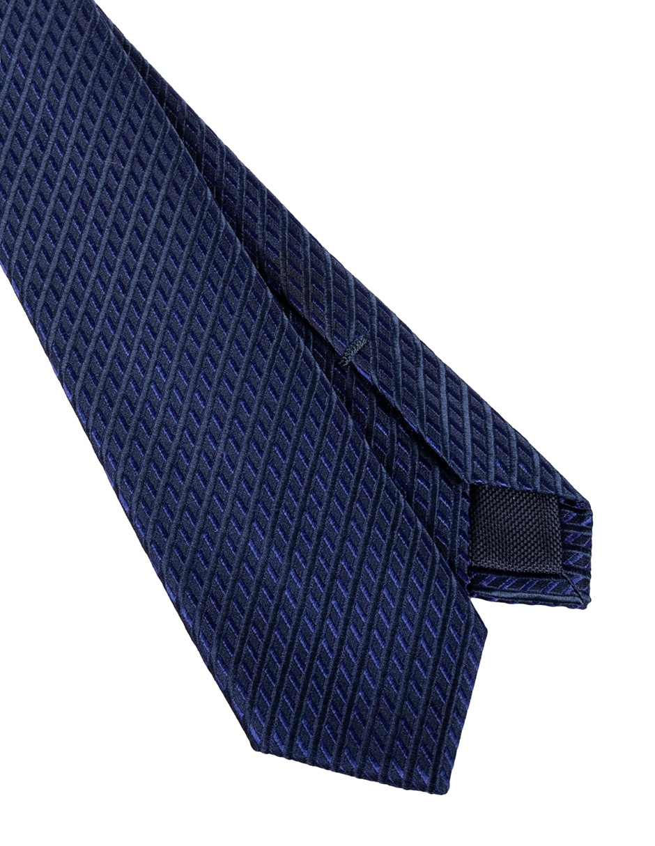 Corbata slim de seda estampado para hombre 3