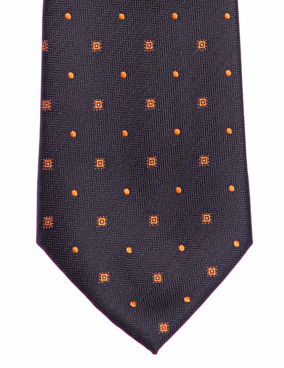 Corbata Marco Fontana regular estampado a cuadros para hombre Corbata Marco Fontana regular estampado a cuadros para hombre