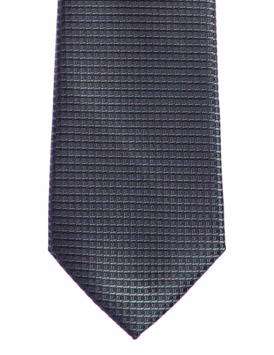Corbata Marco Fontana regular estampado a cuadros para hombre