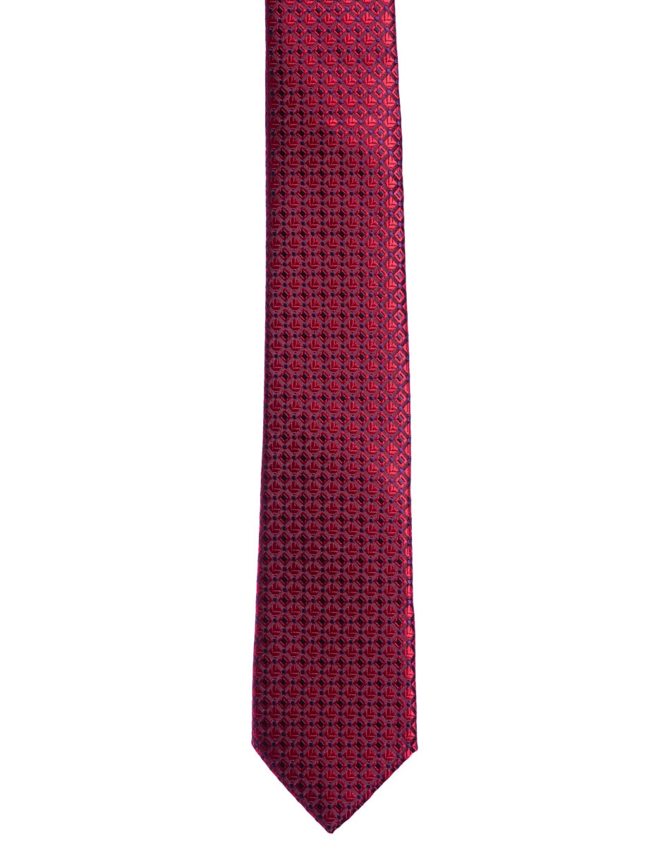 Corbata Marco Fontana regular estampada para hombre 2