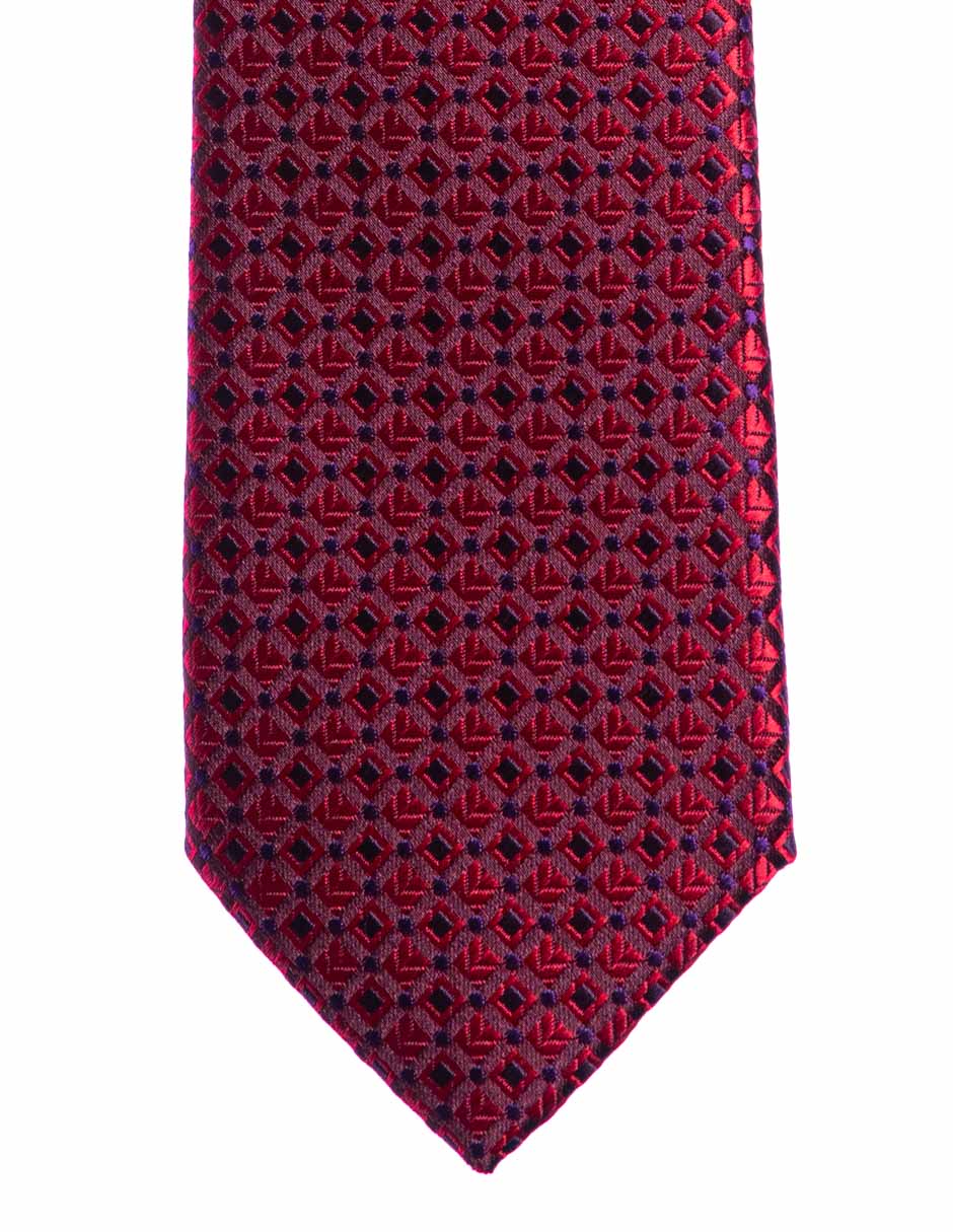 Corbata Marco Fontana regular estampada para hombre