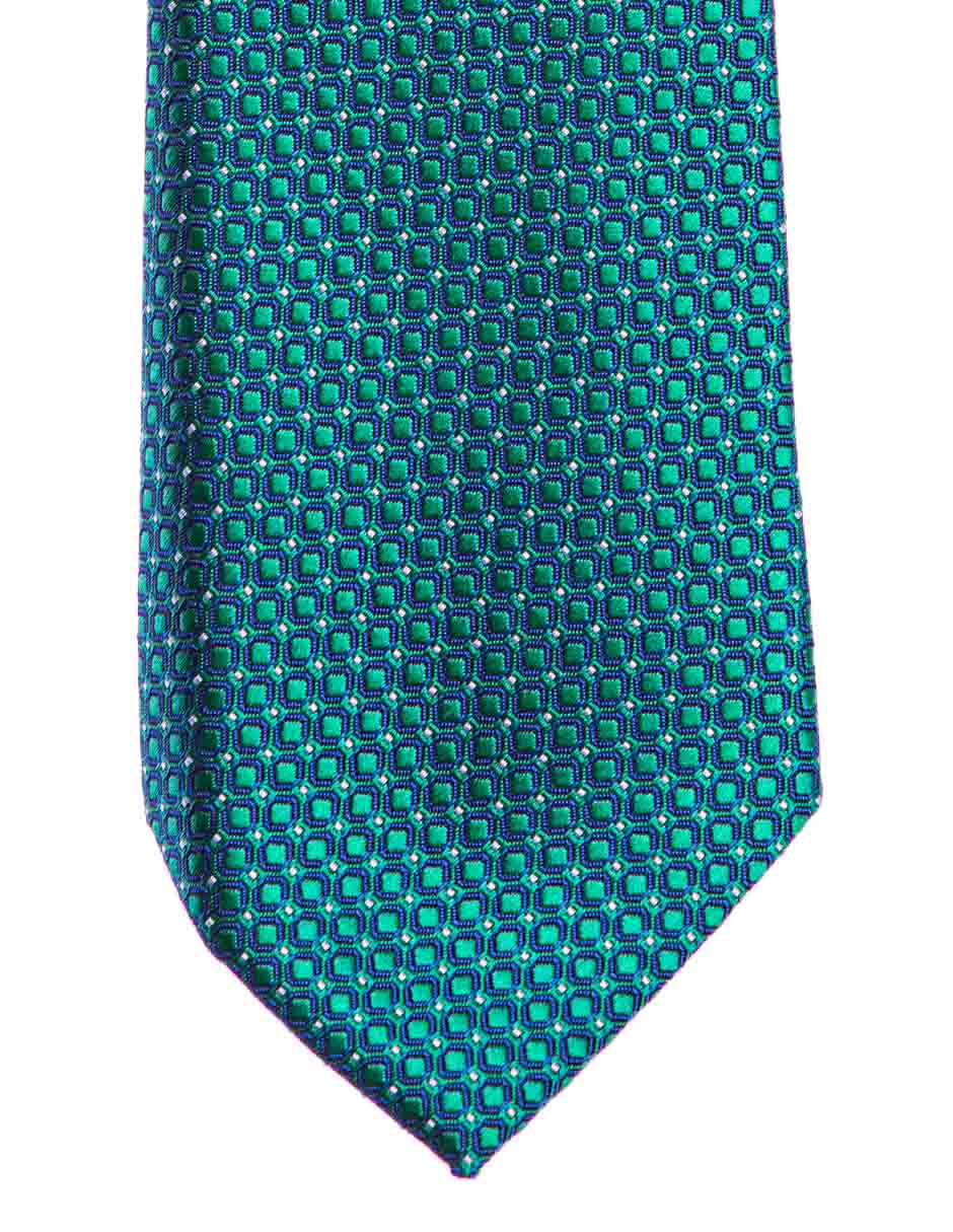 Corbata Marco Fontana regular estampado a cuadros para hombre