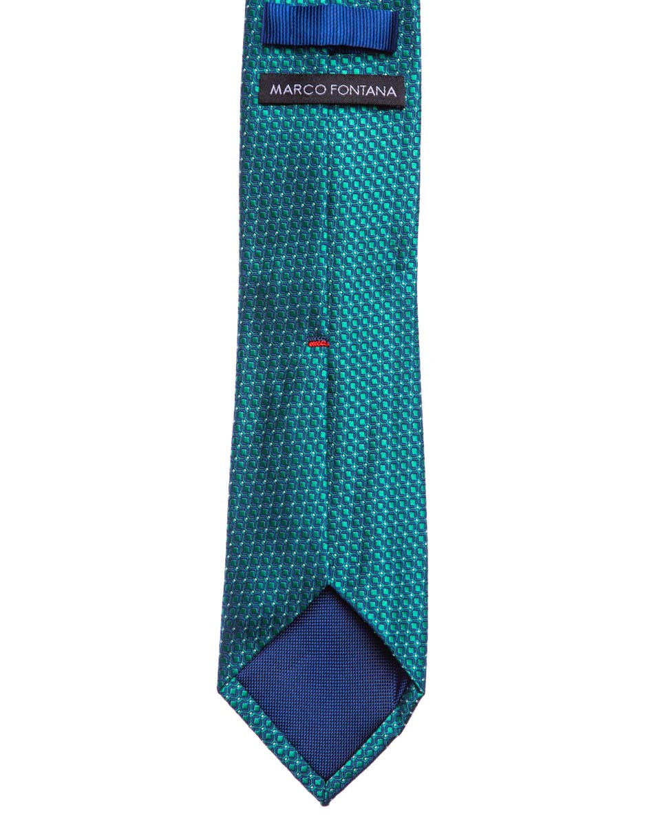 Corbata Marco Fontana regular estampado a cuadros para hombre Corbata Marco Fontana regular estampado a cuadros para hombre