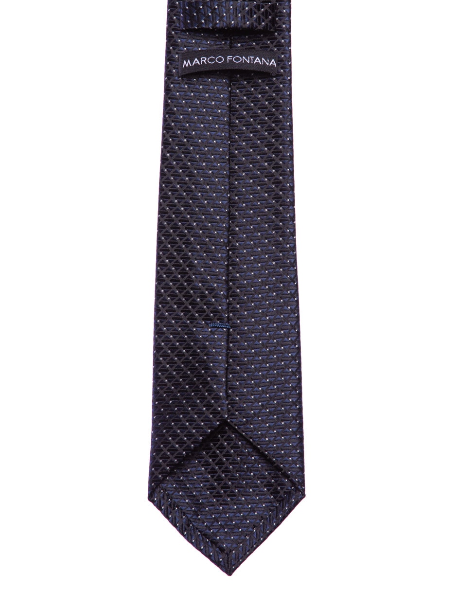 Corbata regular estampado a cuadros para hombre 3