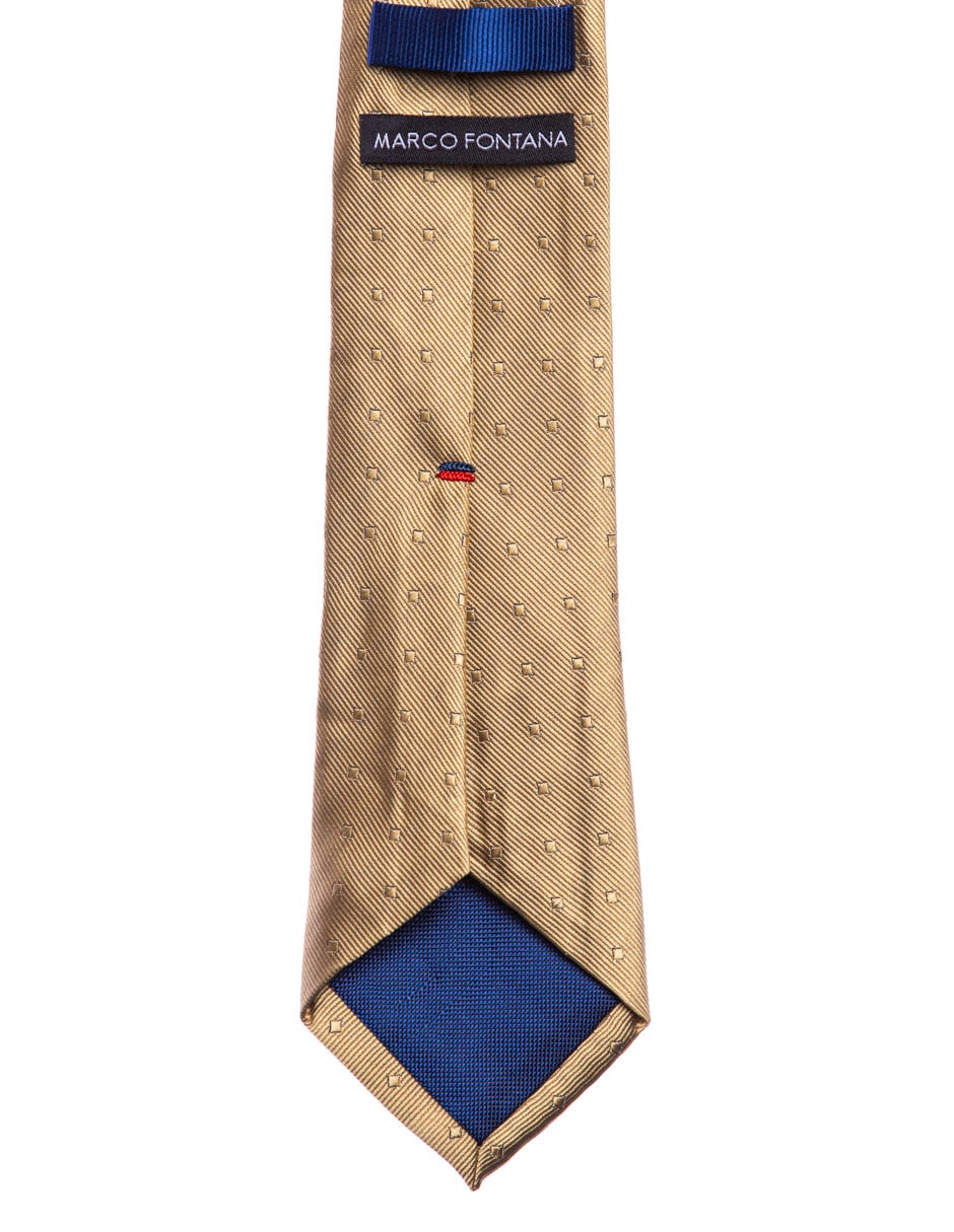 Corbata regular estampado a cuadros para hombre 2
